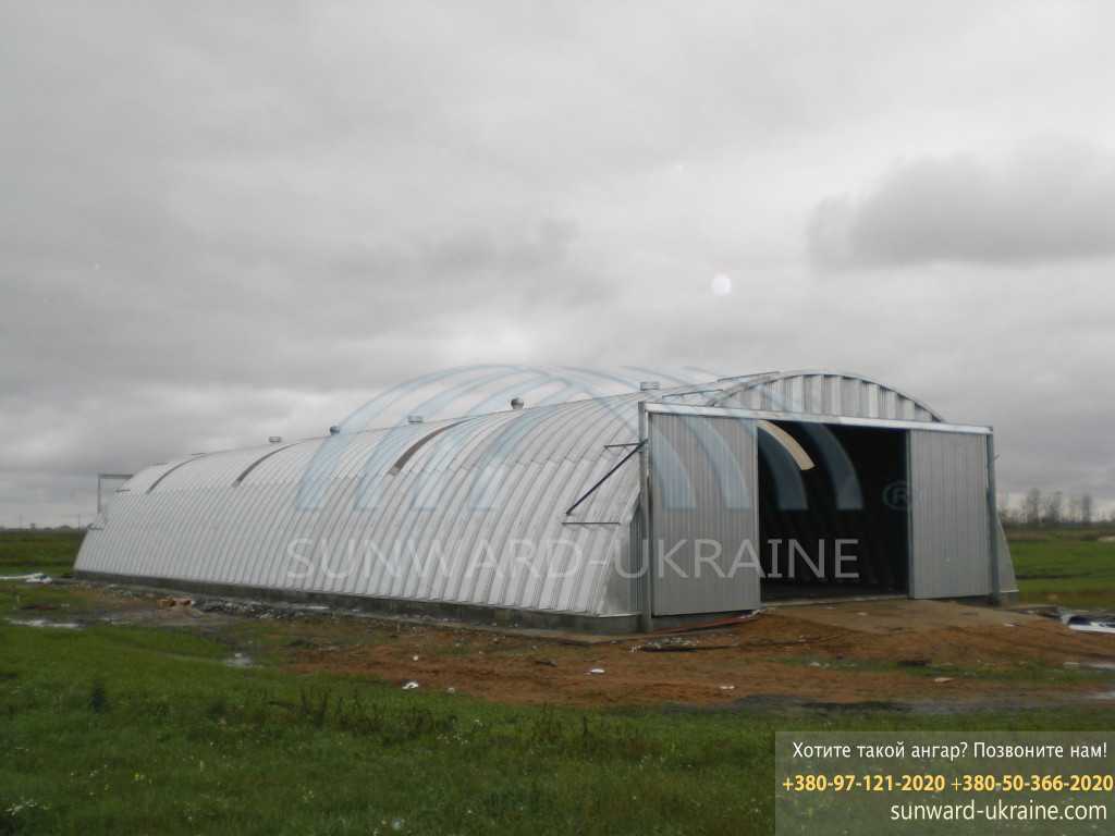 цена на ангары в украине