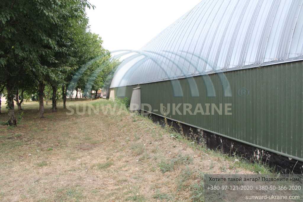 бескаркасный ангар в днепропетровске цена