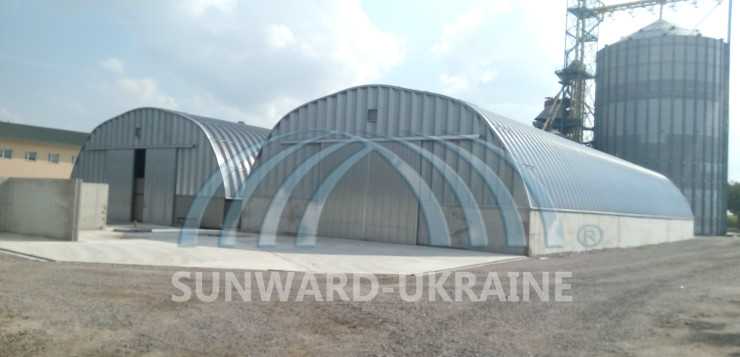 ангар для хранения зерна 18x60