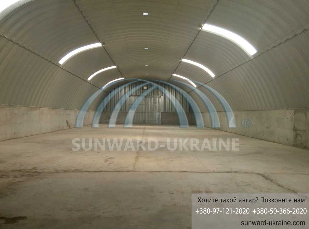 ангар для хранения зерна 18x60