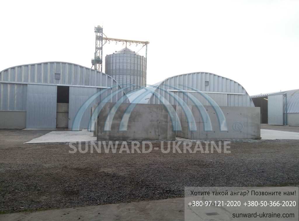 ангар для хранения зерна 18x60